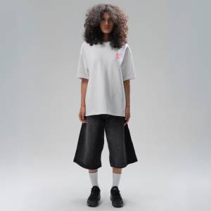 (MDOV-04) MAXX SPIDER-MAN OVERSIZE TEE - WHITE