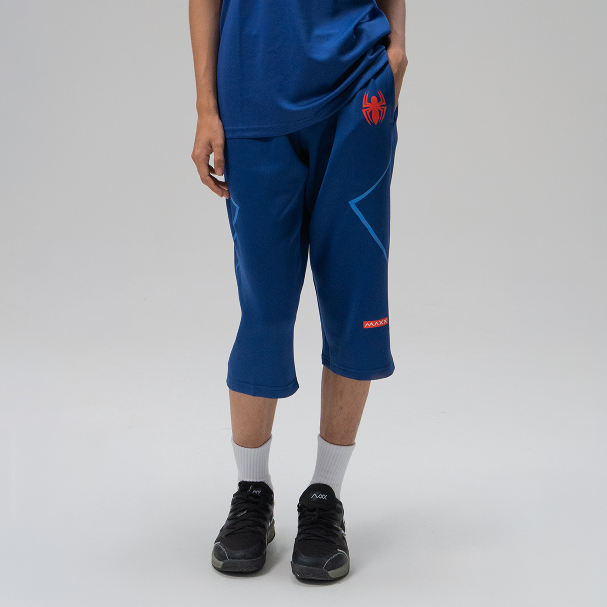(MDPNT-04) MAXX SPIDER-MAN 3 QUARTER PANTS