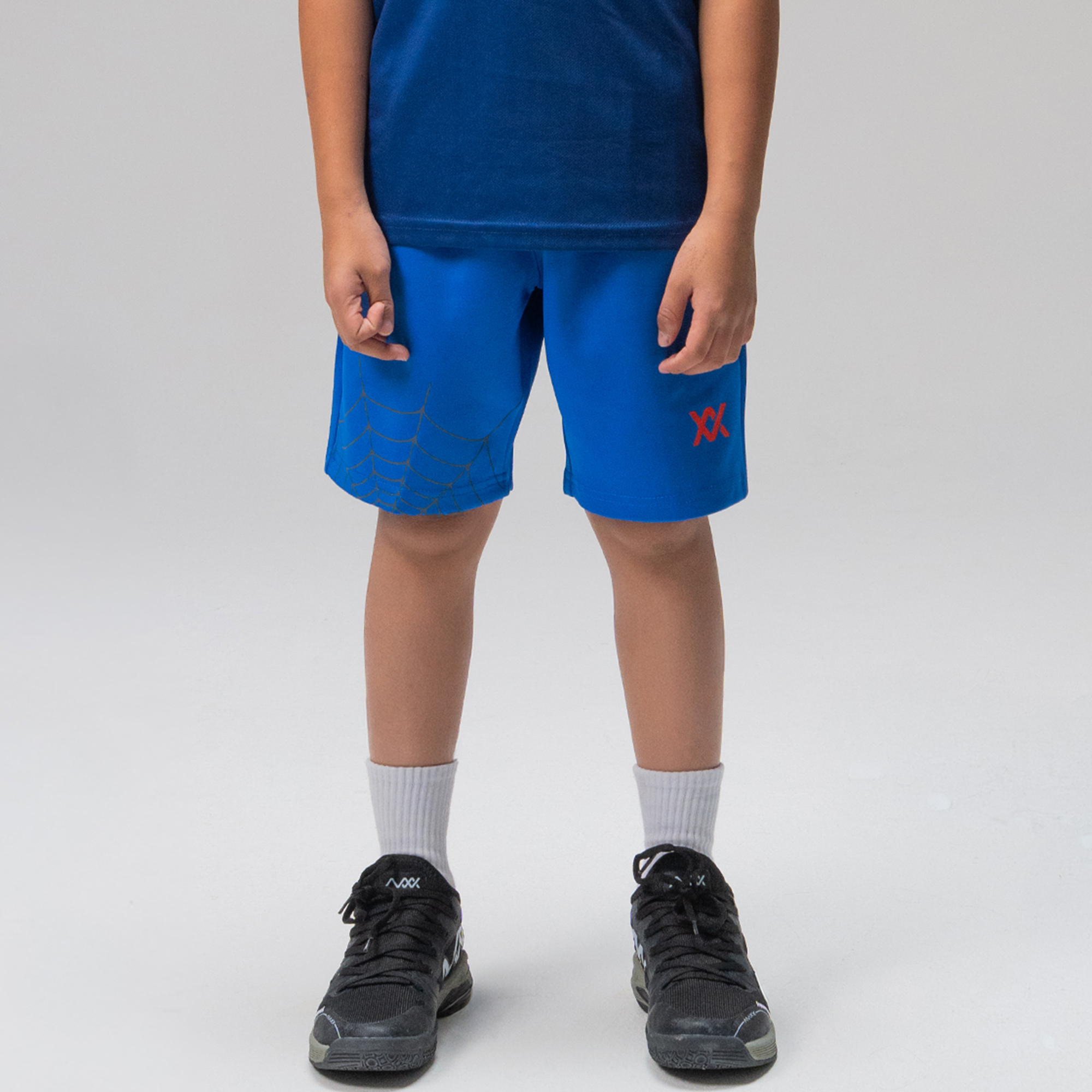 (MDPNT-06(K) ) MAXX SPIDER-MAN KIDS SHORTS