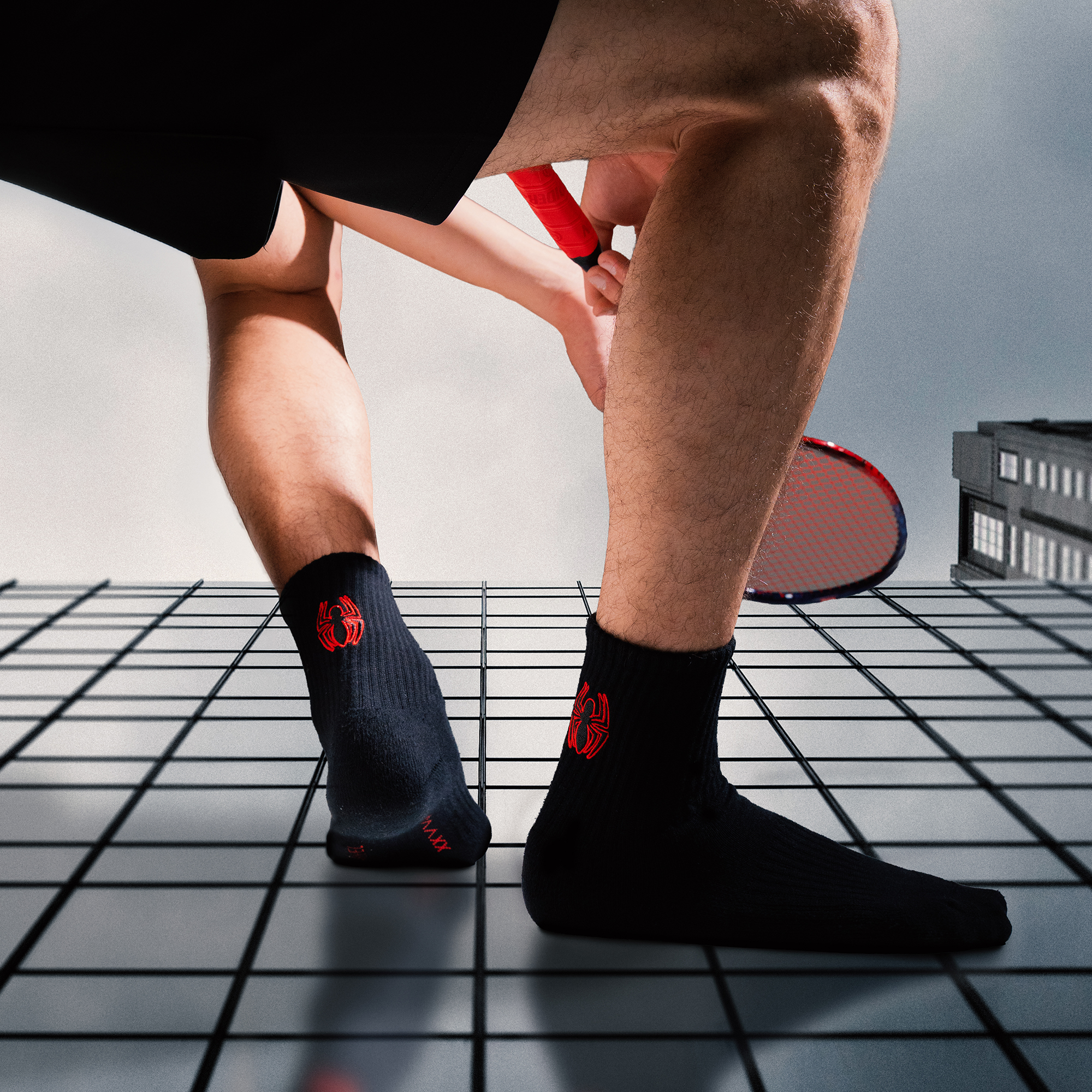 (MDSTK-03) MAXX SPIDER-MAN SPORTS SOCKS