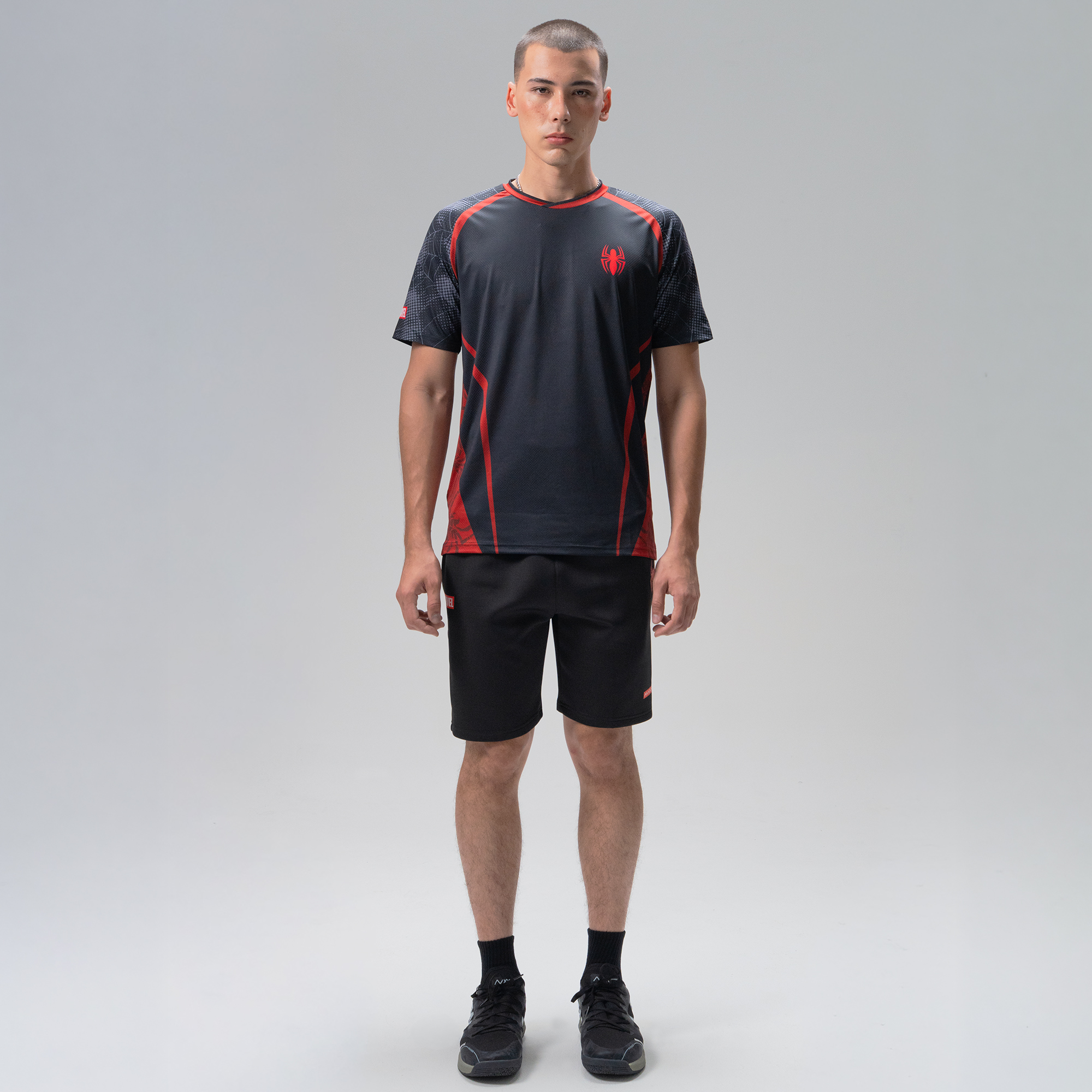 (MDTEE-06) MAXX SPIDER-MAN TOURNAMENT TEE – BLACK