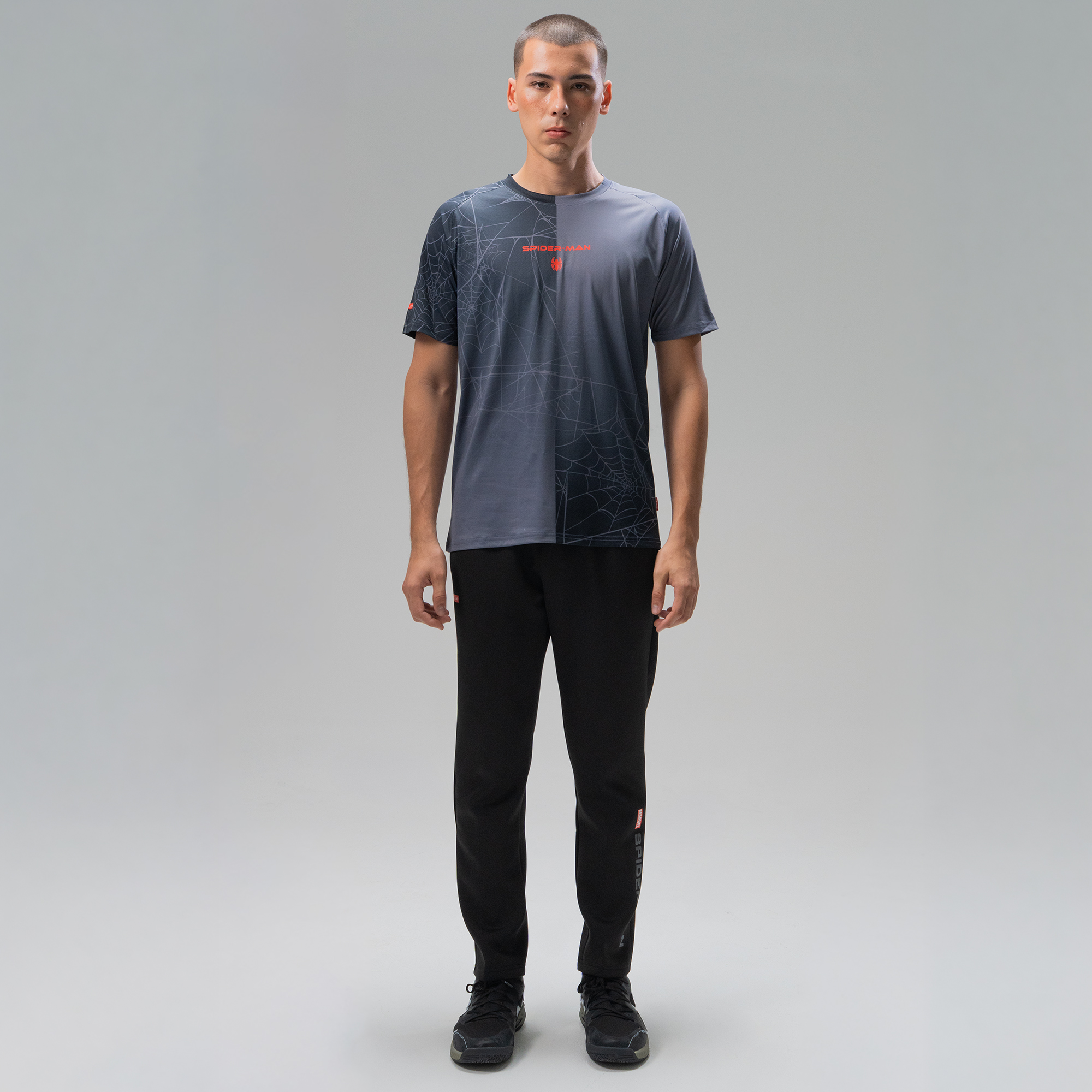 (MDTEE-07) MAXX SPIDER-MAN GRAPHIC TEE – BLACK