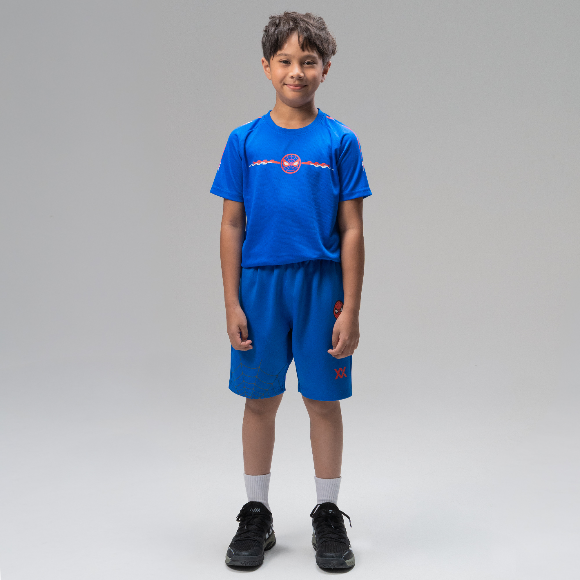 (MDTEE-08(K) ) MAXX SPIDER-MAN KIDS BASIC TEE