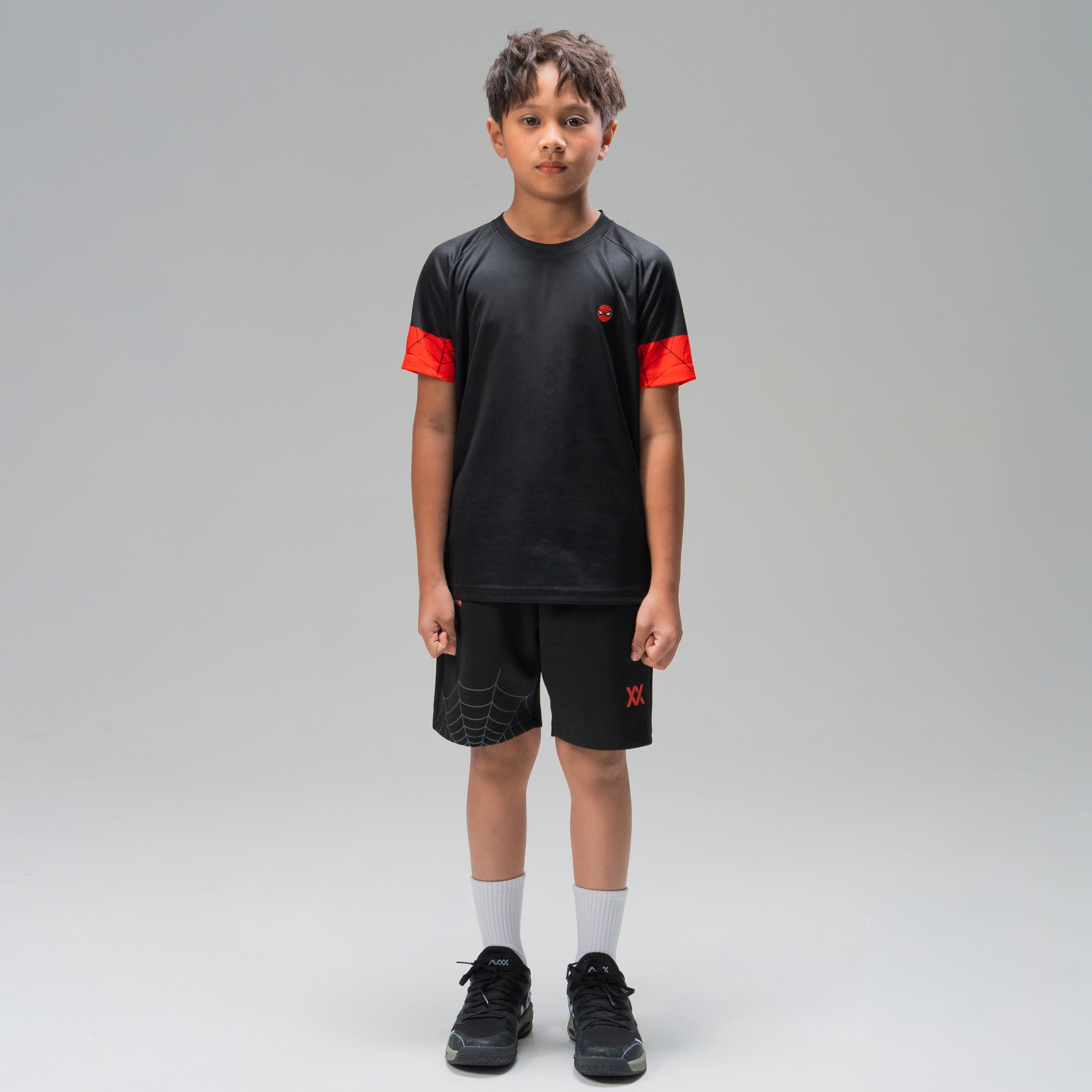 (MDTEE-09(K) ) MAXX SPIDER-MAN KIDS BASIC TEE