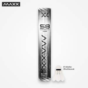 MAXX S8 CORESHOT (8-BLADES SHUTTLECOCK)