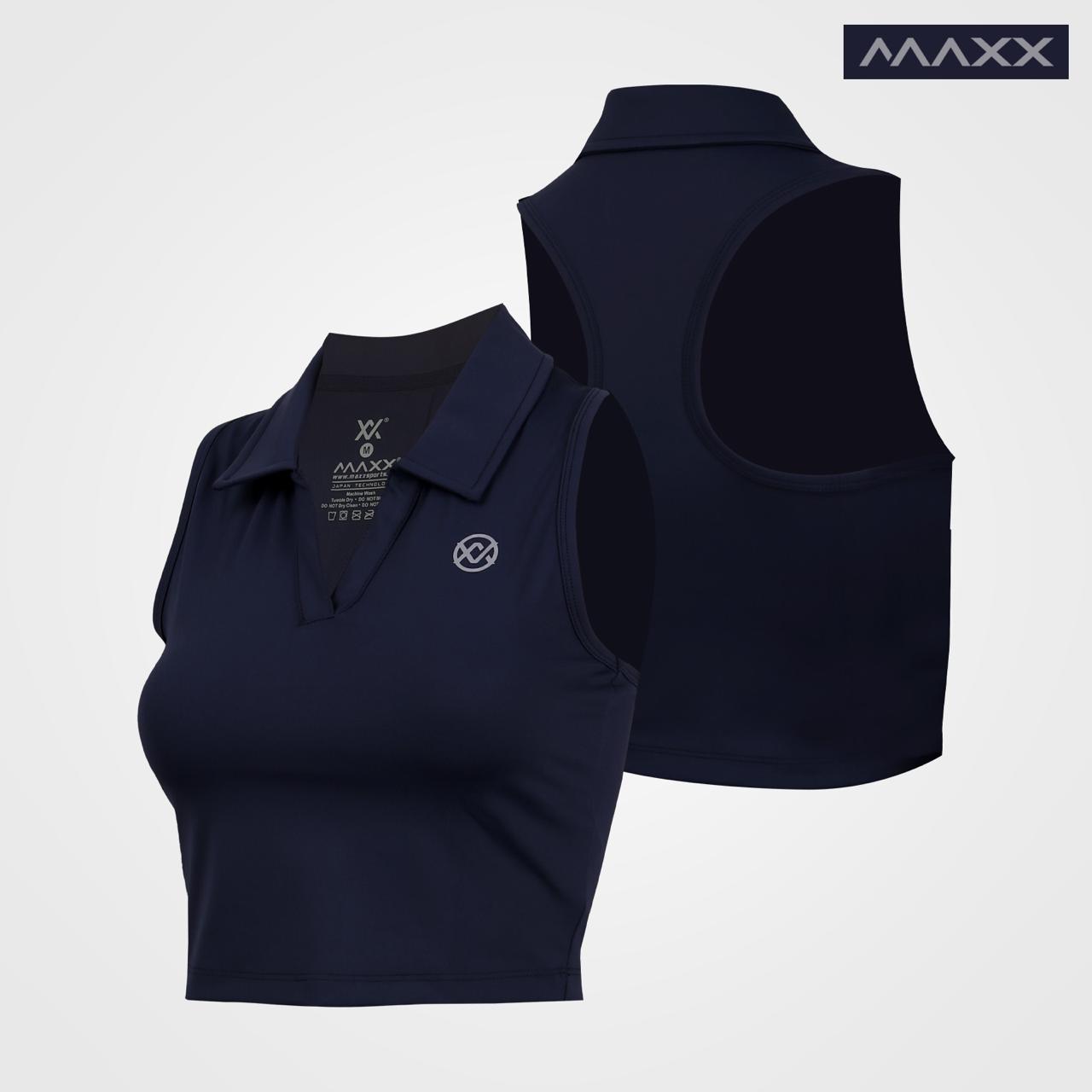 (MXPB-001T) MAXX SPORTS CROP POLO